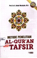 Metode Penelitian Al-Quran dan Tafsir